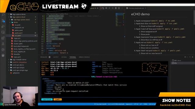 eCHO Episode 72: Cilium Ingress with kube-vip and the new BGP and LB-IPAM features in Cilium смотреть онлайн
