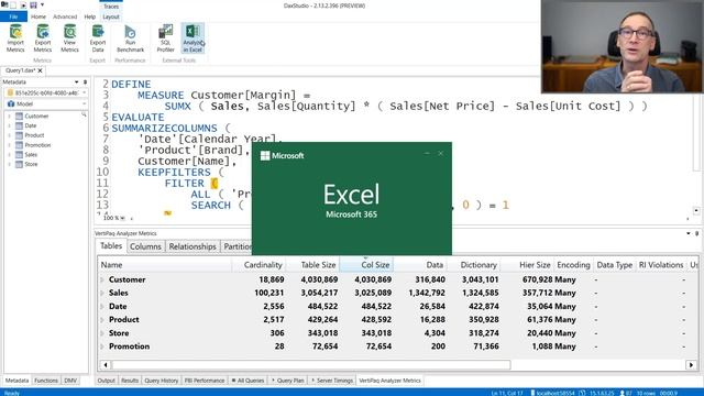 DAX Tools - DAX Studio 16 – SQL Profiler and Analyze in Excel смотреть онлайн