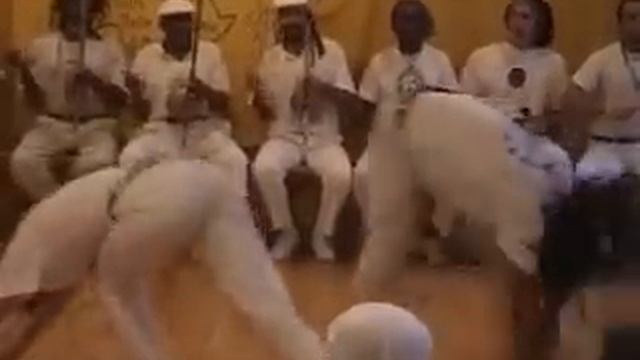 Capoeira Angola Workshop Jangada - Rosalvo and Student смотреть онлайн