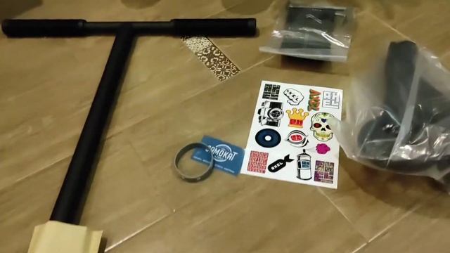 Разпаковка,осмотр самоката:Native Stem Pro Black M size смотреть онлайн