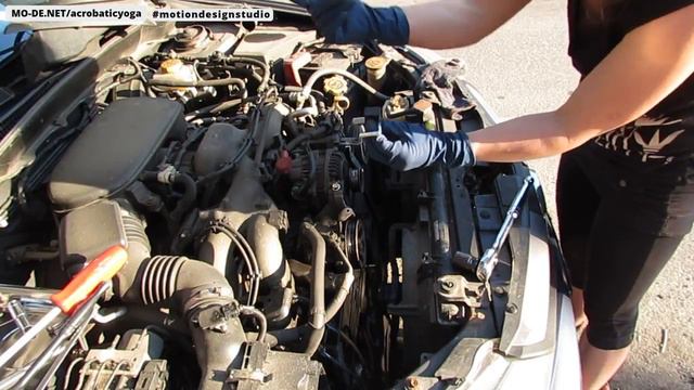 MOTION DESIGN STUDIO :: 2011 Subaru Impreza A/C, Pwr Str Pump and Alternator Belts Replacement смотреть онлайн