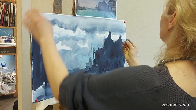 ТРАНСЛЯЦИЯ С ЗАНЯТИЯ ПО ЖИВОПИСИ ПАСТЕЛЬЮ смотреть онлайн