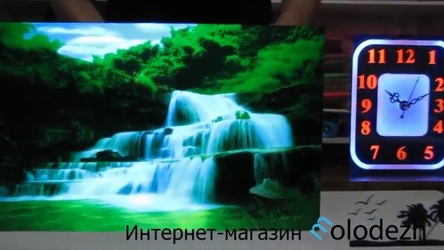 Ночник-светильник живая картина с природой DLZ - 809 смотреть онлайн