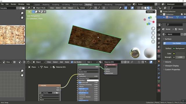 BLENDER 3D | Different Image on Front and Back of Plane смотреть онлайн