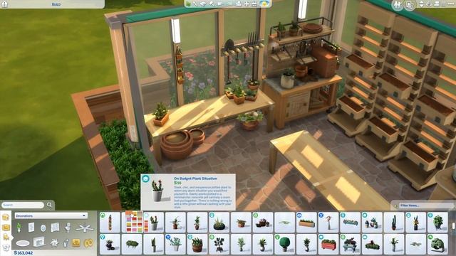The Sims 4 | Eco Greenhouse | Room Speed Build | No CC смотреть онлайн