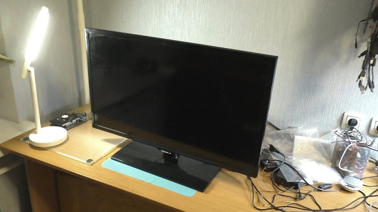 Нет изображения на Т/В Samsung UE32F5020 / Дешевый ремонт подсветки смотреть онлайн