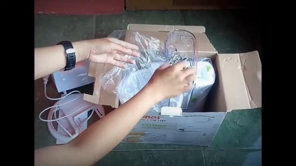 Unboxing Mixer Cosmos CM 1589 Cosmic Alat Pencampur