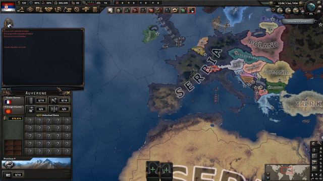 HOI4 1.10 NEW YUGOSLAVIA Exploit/cheat Free cores all over Europe смотреть онлайн