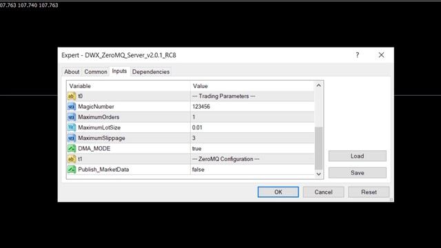 6) ZeroMQ Server Config | DWX ZeroMQ Connector for Algorithmic Trading смотреть онлайн