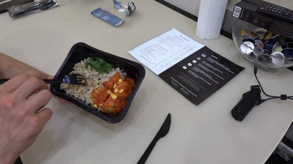 Level Kitchen Третий прием, фрикадельки и крупа барли. Набор 2500 ККАЛ