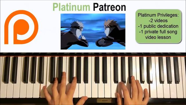 Naruto Shippuden Opening 7 Song | Patreon Dedication #23 (Piano Cover) смотреть онлайн