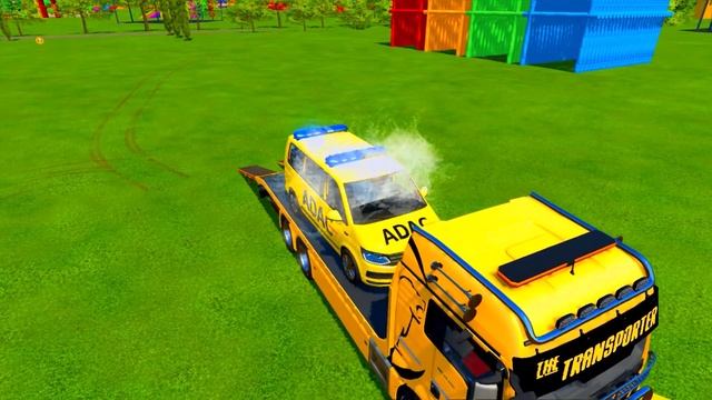 DELIVERY RIGITRAC, CHEVROLET, DODGE, DACIA, MERCEDES IN COLOR GARAGES! - Farming Simulator 22 смотреть онлайн