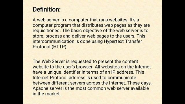 what is web server? смотреть онлайн