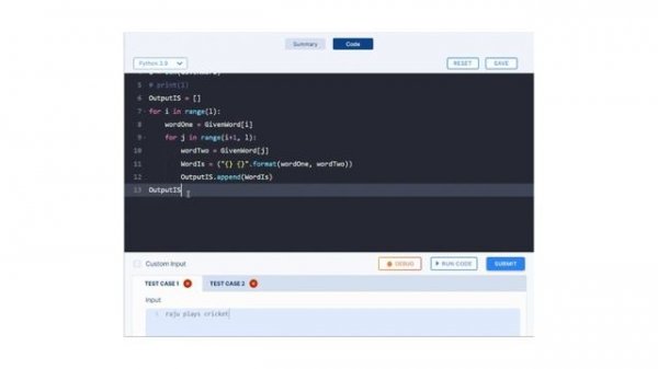 Two Words Combination Python Problem: A Step-by-Step Guide with Code, Debugging| Coding practice 35