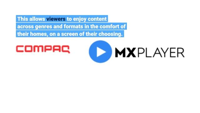 Compaq join hands with MX Player for their upcoming Smart TVs смотреть онлайн