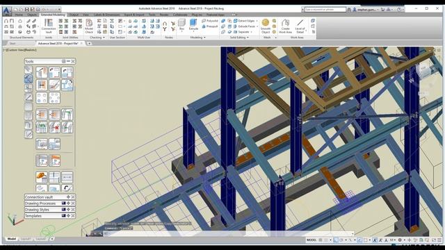 19. Cameras for generating GA drawings and detail nodes in Advance Steel смотреть онлайн