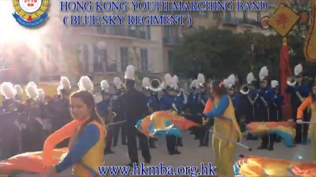 2015 Lemon Festival Menton, FRANCE @ HOMG KONG & ITALY MARCHING BAND INTERFLOW(7) смотреть онлайн