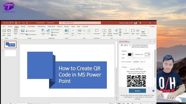 Generate Free QR Code in MS Excel, word and Power Point | QR code kya hai and or kaise banaye | смотреть онлайн