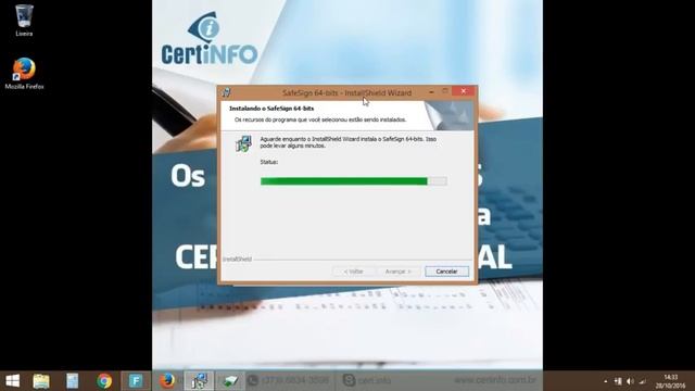 Instalação Token Starsign G&D - CertiNFO смотреть онлайн