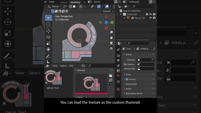 Blender Secrets - Drag-and-drop Decals from the Asset Browser смотреть онлайн