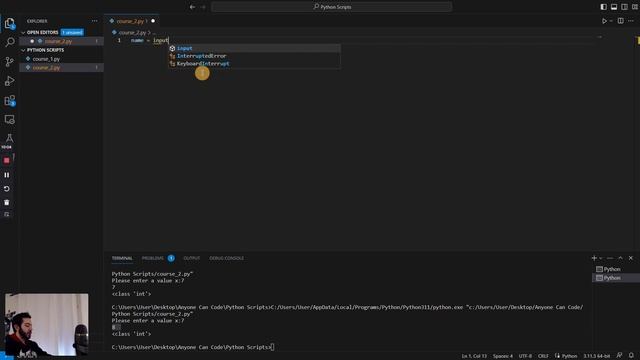 Python Programming for Beginners 2 | Input and Print смотреть онлайн