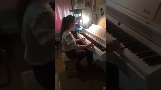 Бургмюллер "Странствующий рыцарь" играет Руфф Василиса смотреть онлайн