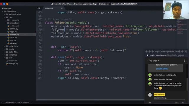 ? #23 - Part 1 - Instagram Clone - Easy Django - User Follow View and Unfollow View смотреть онлайн