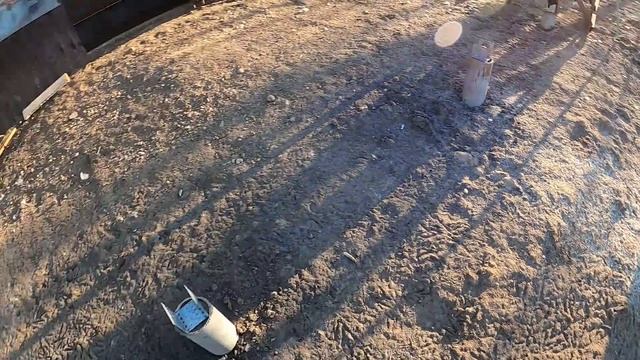 Каркас почти готов. Навес 18х3.5 . [Жизнь в деревне] смотреть онлайн