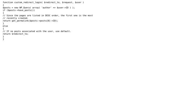 Wordpress: Front-end login: Redirect user to the post they had created (4 Solutions!!) смотреть онлайн