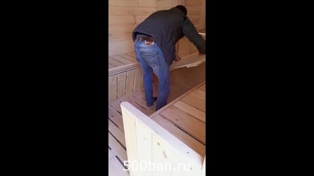 Видеообзор! Баня Квадро 5м 3 секции от 500ban.ru смотреть онлайн
