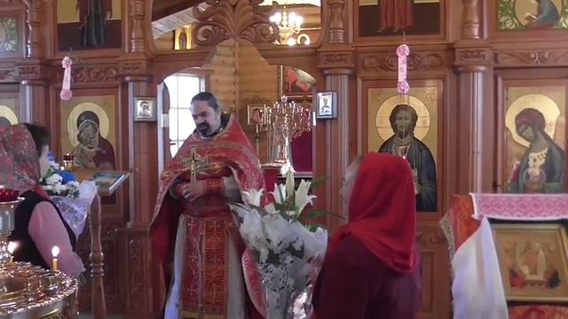 21 мая 2016 года Отец Иоанн принимает поздравления в честь тезоименитства смотреть онлайн