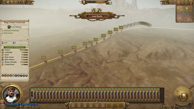 3000 Squigs vs 7000 Archers Warhammer Total War смотреть онлайн