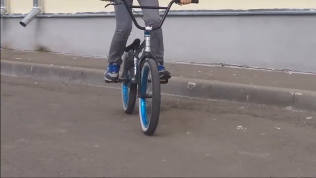 How to drop on BMX(Как сделать дроп на БМХ) смотреть онлайн