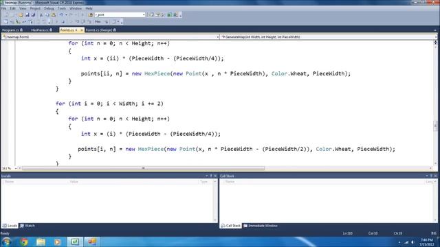 C# Graphics - Draw a Hexagon Map with Graphics and DrawPolygon смотреть онлайн