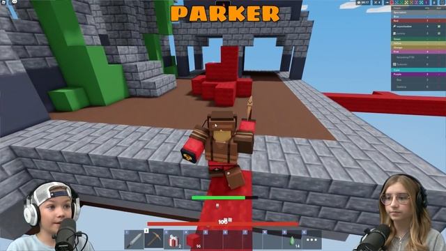cammy & parker play the NEW roblox bedwars SEASON 3 battle pass! SANTA KIT is OP!! смотреть онлайн