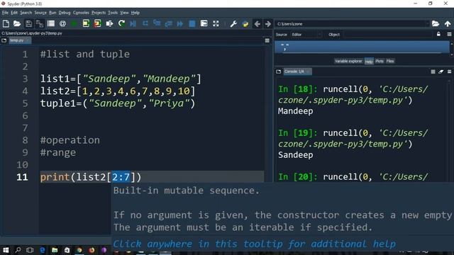 List and Tuple in pyhton language || which operation can perform on list & tuple || Python lec 8 смотреть онлайн
