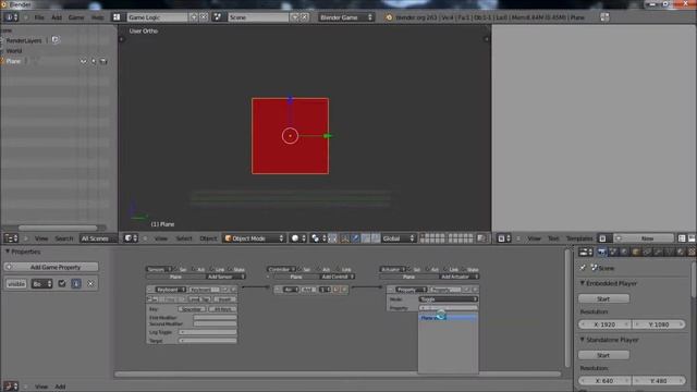 Blender tutorial-Boolean property [M8].wmv смотреть онлайн