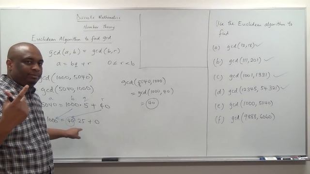 Finding the GCD of two numbers using Euclidean Algorithm - Part 2 смотреть онлайн