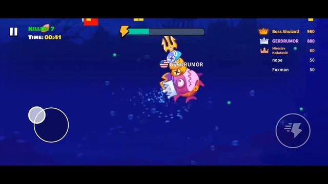 Fish.IO - Hungry Fish - CAPTAIN & BOSS Shark. Fish Game, fishdom ocean - Casual смотреть онлайн
