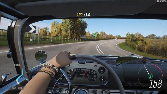Forza Horizon 4 - 1958 Plymouth Fury - Car Show Speed Jump Crash Test . 1440p 60fps. смотреть онлайн