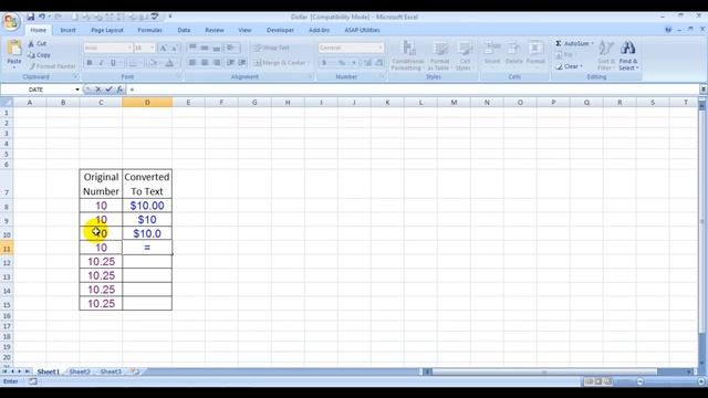 Dollar Formula In Excel смотреть онлайн