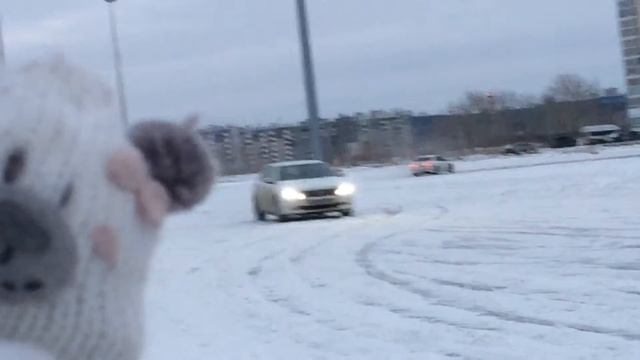 Toyota altezza зимний дрифт смотреть онлайн