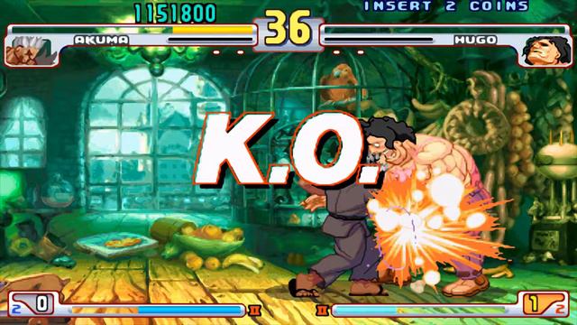 Street Fighter III 3rd Strike (1CC) - Akuma Playthrough смотреть онлайн