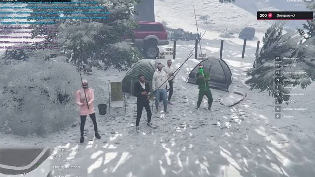 24/7 Лос Сантос под LoFi Зима Новый Год смотреть онлайн