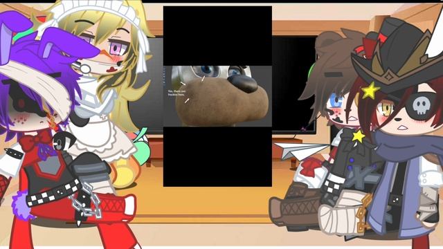 Then withered animatronics react to weird thing idk? смотреть онлайн