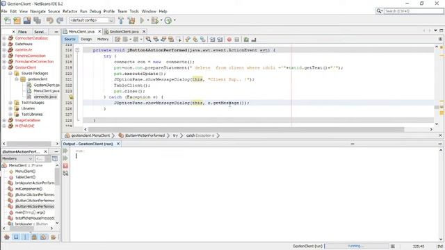 Projet de gestion des client avec java en utilisant Netbeans #partie2 смотреть онлайн
