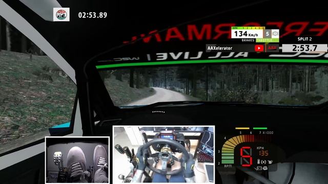 Richard Burns Rally - FORD M-sports Fiesta WRC 2019 | Burgknop II | Steering Wheel Gameplay [4K]