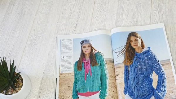 🍀VLOG#5//История кардигана//Обзор журнала VERENA Подиум//Процессы