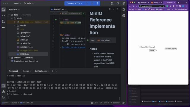 minIO AWS S3 Multipart Upload смотреть онлайн