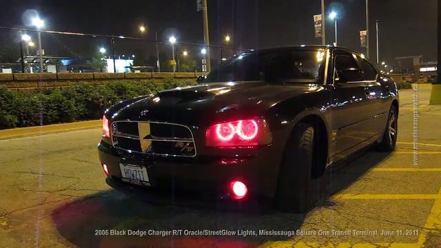 Mississauga Transit and 2006 Black Dodge Charger R/T (Oracle/StreetGlow lights) June 11, 2011 смотреть онлайн
